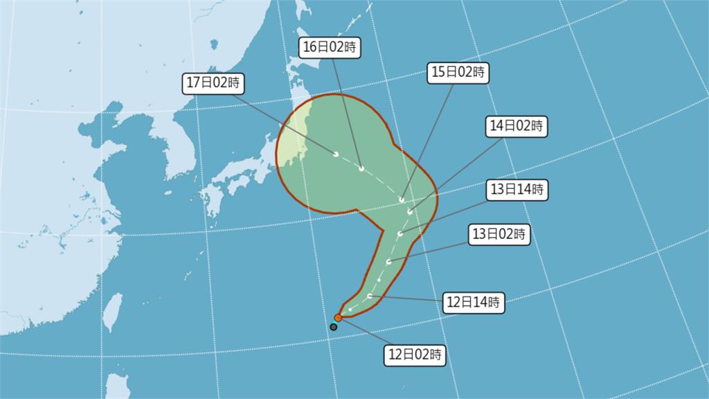 「南卡」颱風將生成路徑、對台影響曝 南部雨再下4天