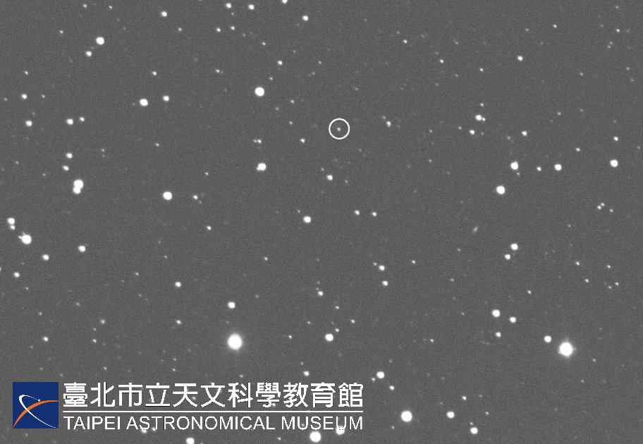 編號第2169號小行星，名叫「臺灣」。圖／台北市立天文科學教育館提供