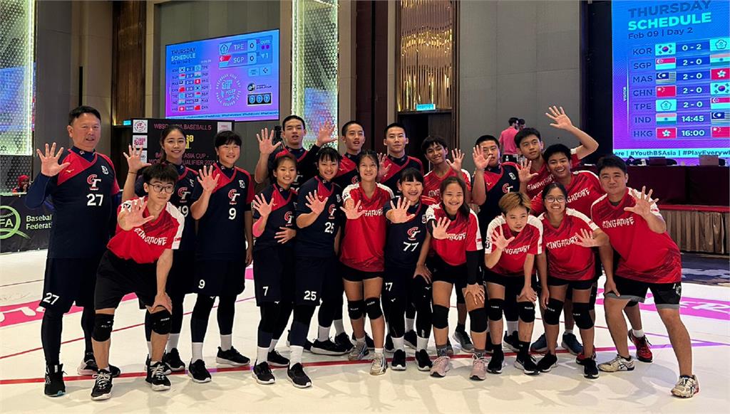 5人制U18亞洲盃中華隊。圖／棒協提供