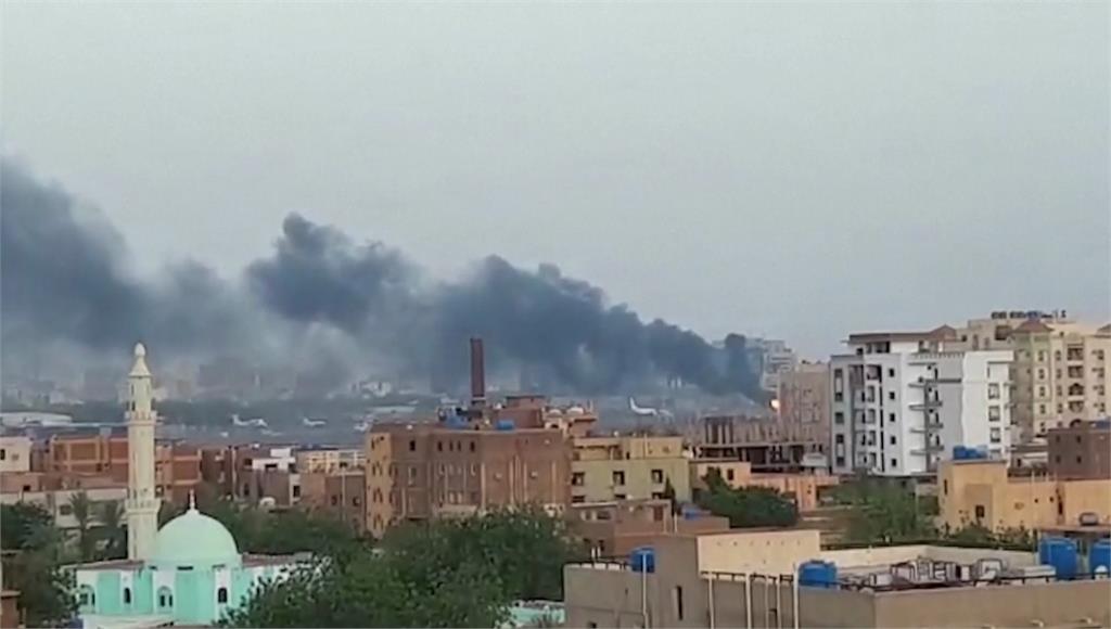 蘇丹內亂同意停火72小時。圖／路透社、美聯社、CNN（資料畫面）