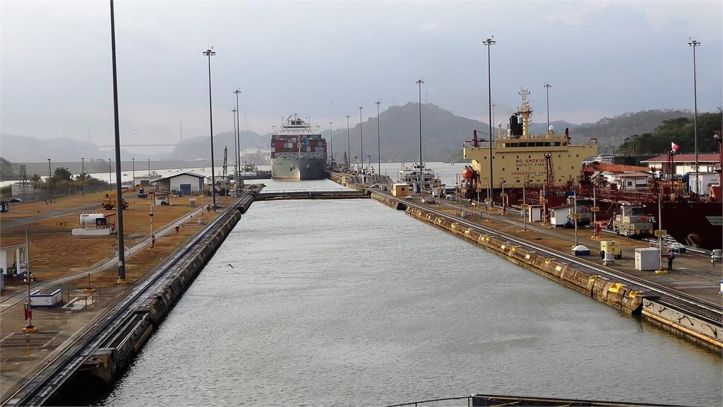 巴拿馬運河因乾旱水位下降，引發塞船危機。示意圖／翻攝自Pixabay