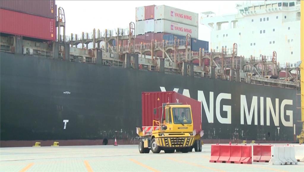 陽明海運指出，2023年貨櫃船運市場變化極大。圖／非凡新聞