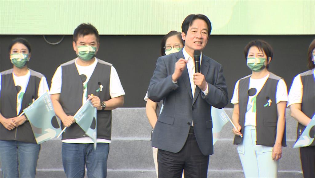 賴清德稱「台北是疫情的開始」。圖／台視新聞