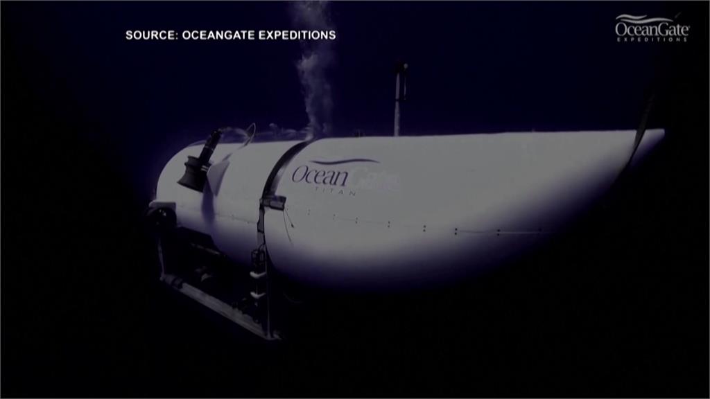 泰坦號氧氣存量快用光。示意圖／非當事畫面，翻攝自YouTube@OceanGate Expeditions