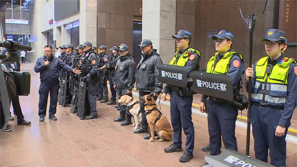 跨年維安「立體化」部署！警方應變器材、措施曝光 防踩踏列重點