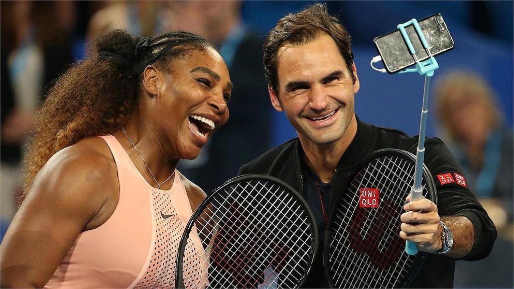 網壇傳奇費德勒和小威廉斯接連宣布退休。圖／翻攝自Facebook@Serena Williams