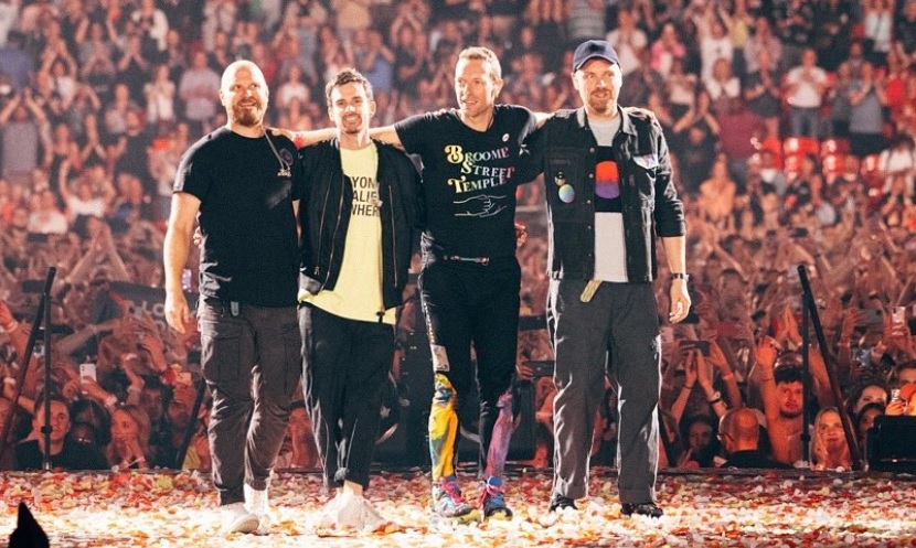 英搖滾樂團Coldplay巴西演唱會宣布延期。圖／翻攝自Instagram@coldplay