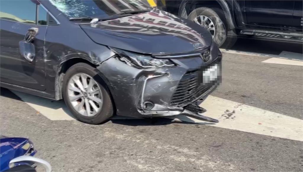 71歲駕駛連撞3車還不停！害69歲翁腦部受傷、警專生擦傷