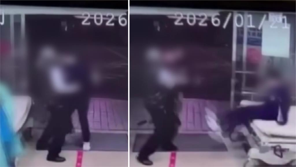 急診暴力！醉男與妻吵架送醫「失控毆護理師」 護理師腦震盪住院