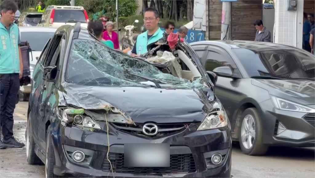 轎車遭裝甲車輾過求償 卓揆要軍方放心：我跟顧部長1人一部都沒問題