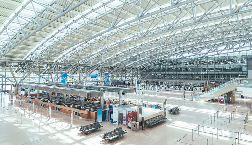 德國4機場將罷工24小時（圖為德國漢堡機場）。圖／翻攝自Facebook@HamburgAirport