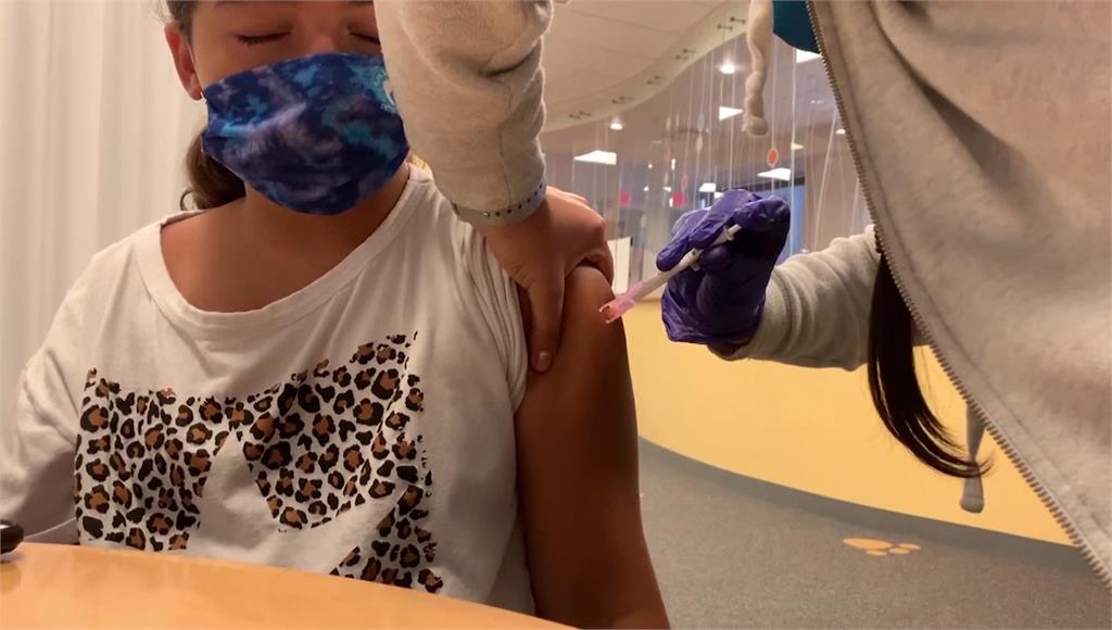 輝瑞疫苗針對5到11歲兒童進行臨床試驗。圖／AP Direct