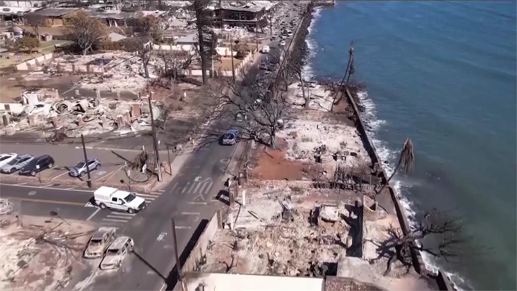 夏威夷遭到野火肆虐。圖／美聯社、路透社、CNN