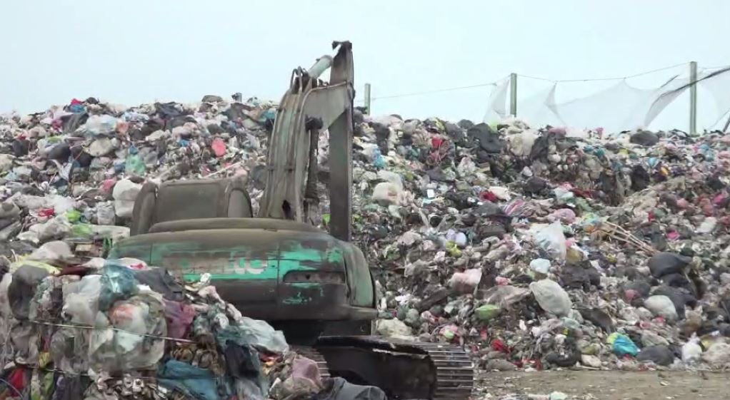 過年期間，澎湖垃圾量爆增。圖：台視新聞