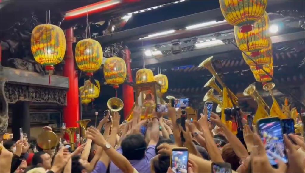大甲媽遶境駐駕新港奉天宮！今上午舉行祝壽大典 晚間起駕回鑾