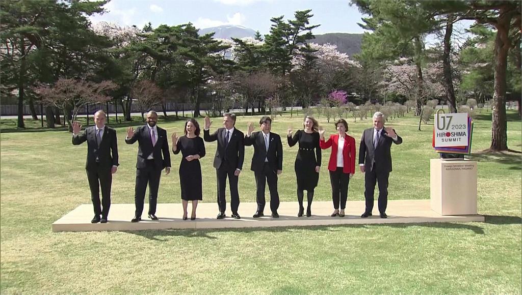 G7外長會議在日本輕井澤召開。圖／美聯社、路透社