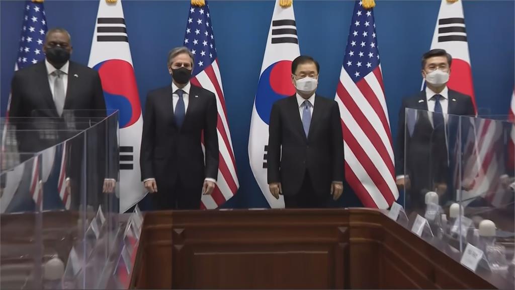 美日韓高層於日本會談，試圖取得對抗中國共識。圖：AP