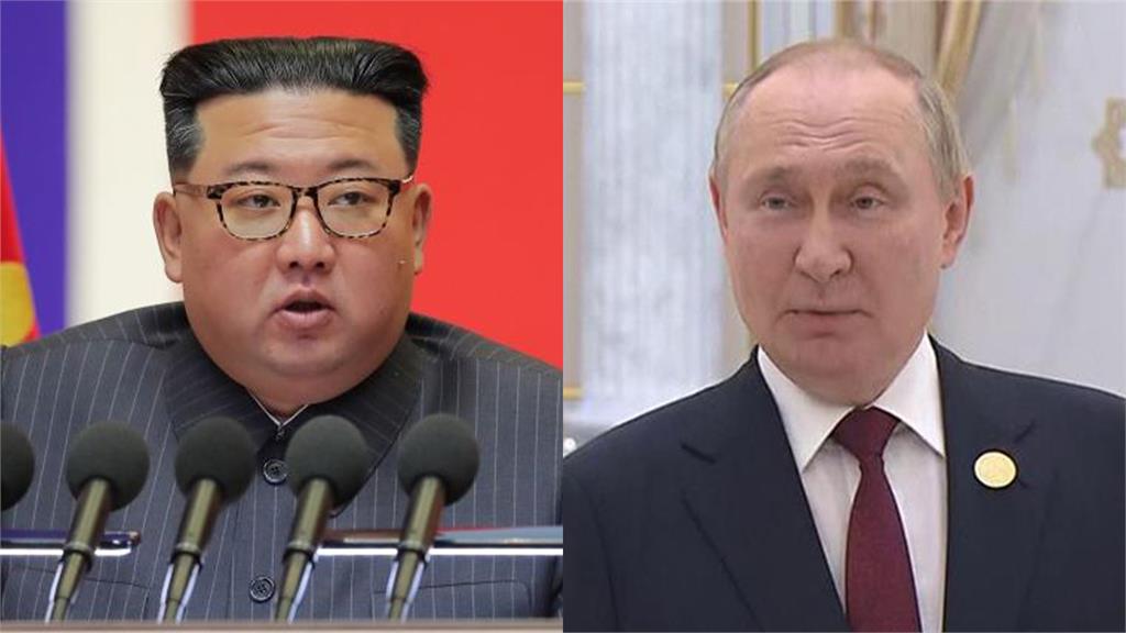 俄國、北韓兩國預計將擴大雙邊合作關係。合成圖／翻攝自朝中社+美聯社