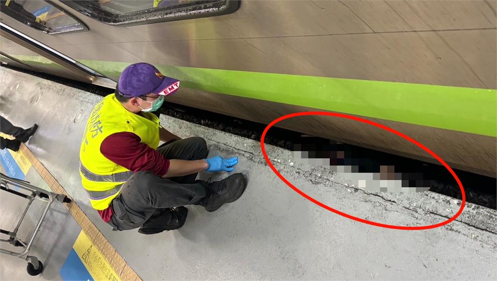 台鐵中壢站旅客闖軌被撞 「躲避車彎」逃死劫