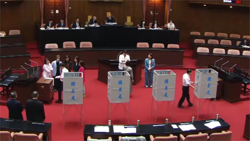 政院補提中選會3人遭藍白全數封殺　林宜瑾未領票、1藍委投無效票