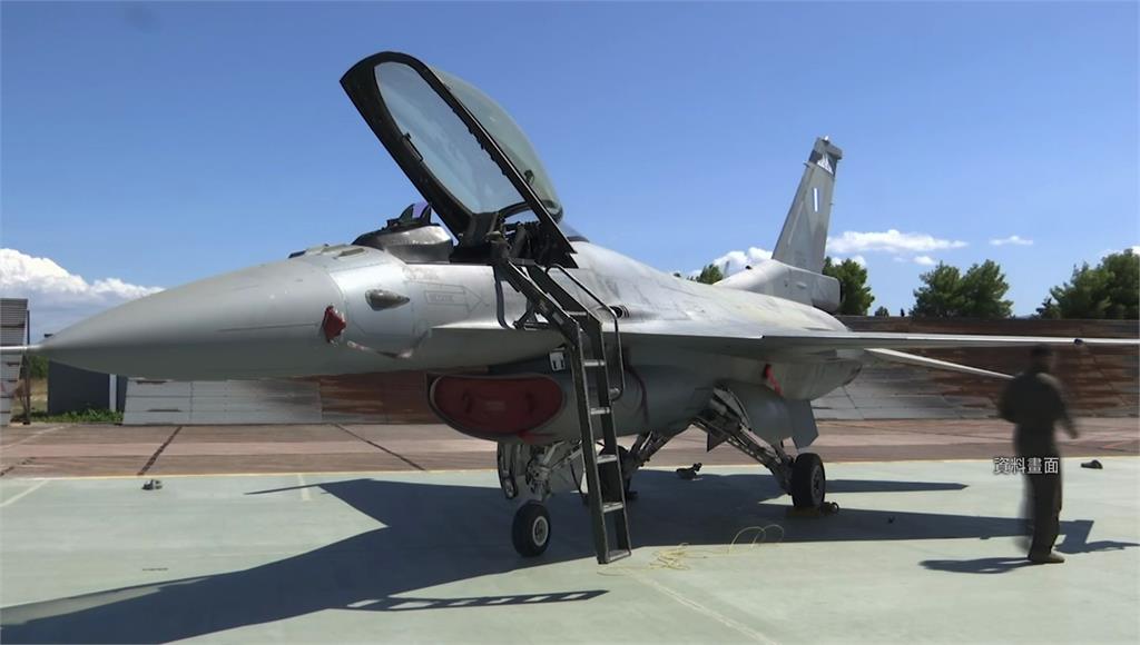 之前傳出美國是否可能援助烏克蘭F-16戰機。示意圖／路透社、美聯社（資料畫面）