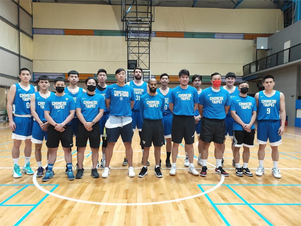 亞洲盃台灣男籃。圖／中華民國籃球協會提供