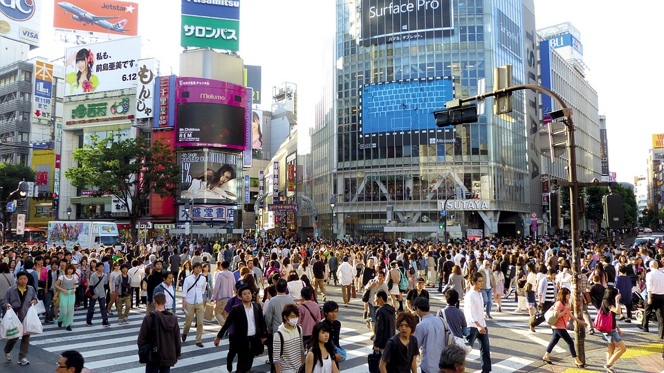 日本疫情升溫，東京上調感染警戒。圖／翻攝自Pixabay