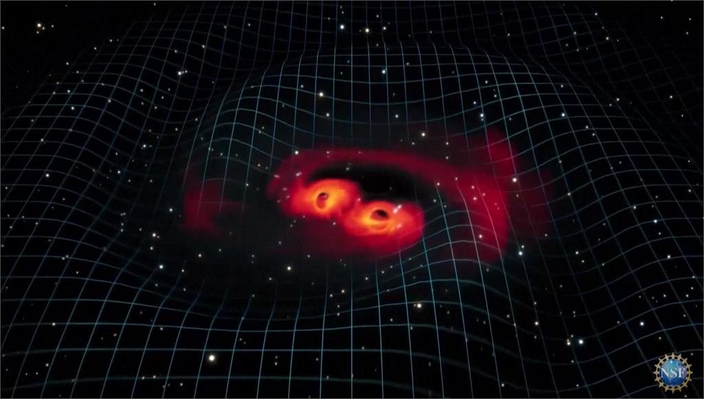 科學家觀察上百顆脈衝星，證實宇宙中充斥著重力波。圖／美聯社、路透社