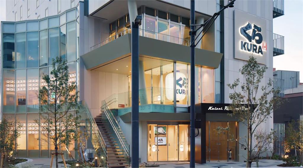 全球最大藏壽司店鋪在東京押上。圖／翻攝自YouTube@無添くら寿司