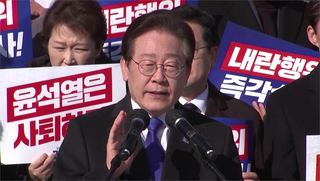 李在明違反公職選舉法恐影響下月總統大選。圖／美聯社、路透社、CNN