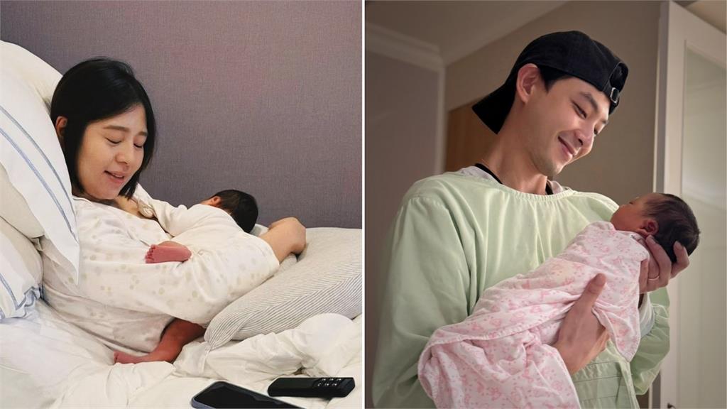 劉品言生了！女兒鼻挺+腳長「衝著漂亮來的」 連晨翔甜喊成傻瓜