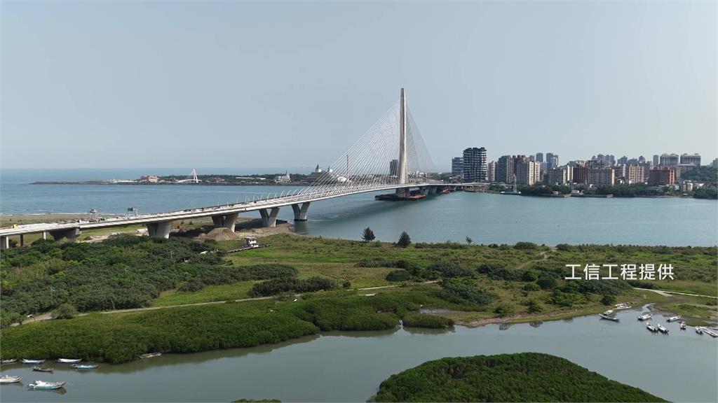 淡江大橋遭質疑機車道過窄 公路局：符合設計規範