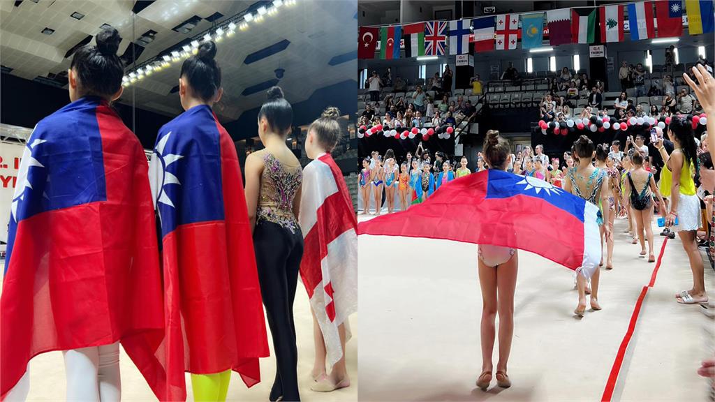 台灣體操小將在國際賽大放異彩。圖／翻攝自FBlarisacem