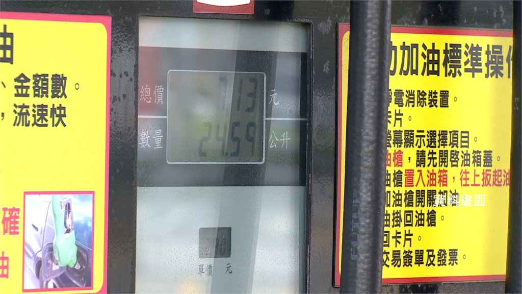 中油宣布，21日起汽油調降0.1元，柴油不調整。圖／台視新聞（資料畫面）