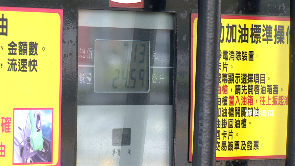 21日起汽油調降0.1元 柴油不調整