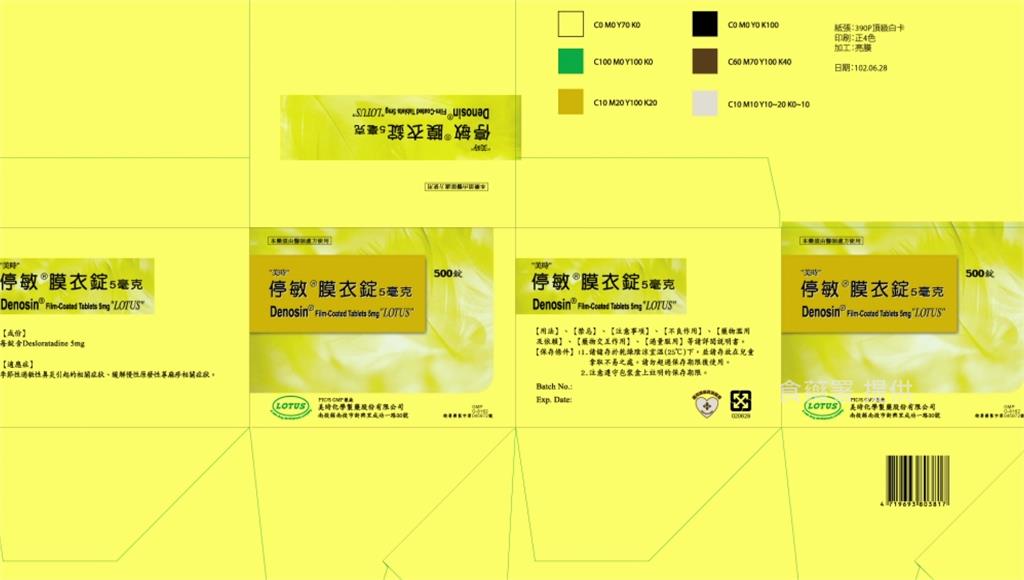 不純物超標！ 常見抗過敏藥「停敏膜衣錠」回收28.3萬錠