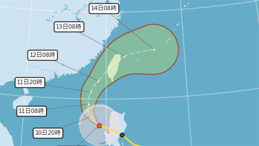 鳳凰持續逼近！7縣市暴風圈侵襲機率破9成 最快下午發海警