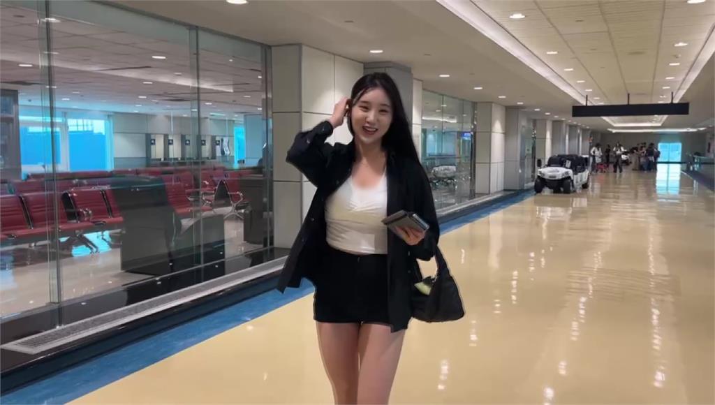 韓國啦啦隊女神金賢姈。圖／台視新聞