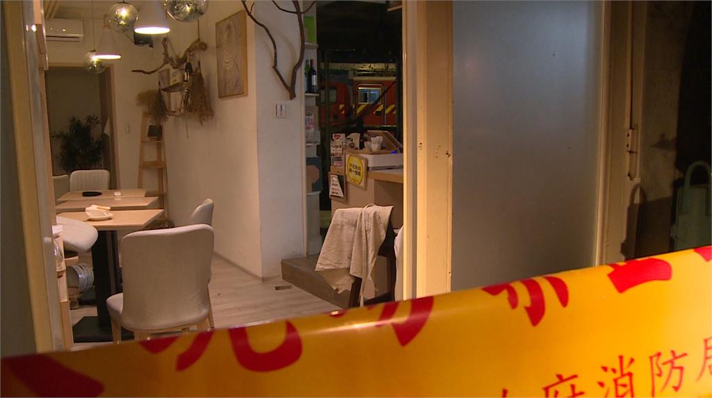 板橋一家義式餐廳瓦斯外洩，造成老闆及女友不治。圖／台視新聞