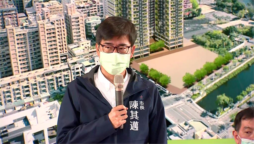 高雄市長陳其邁表示，城中城大樓被判定為危樓，預計一個月內拆除。圖／台視新聞
