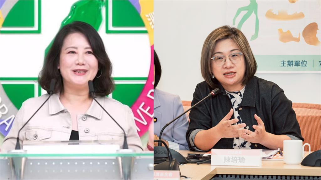 吳思瑤宣布不續任幹事長，陳培瑜請辭書記長。圖／翻攝自吳思瑤、陳培瑜臉書