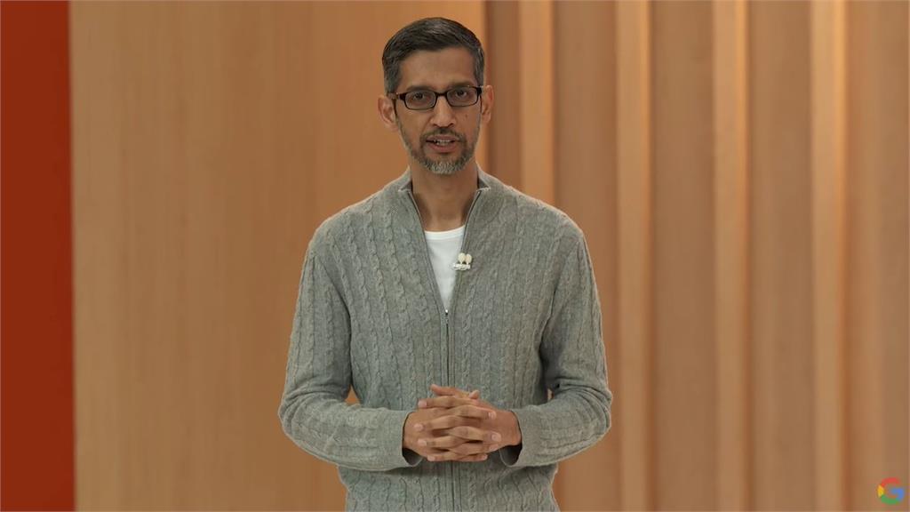 Google執行長Sundar Pichai。圖／翻攝自YouTube@Google