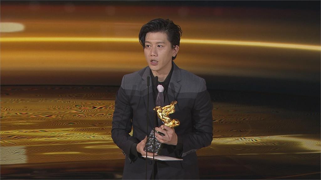 演員莫子儀奪下第57屆金馬獎最佳男主角。圖：台視新聞