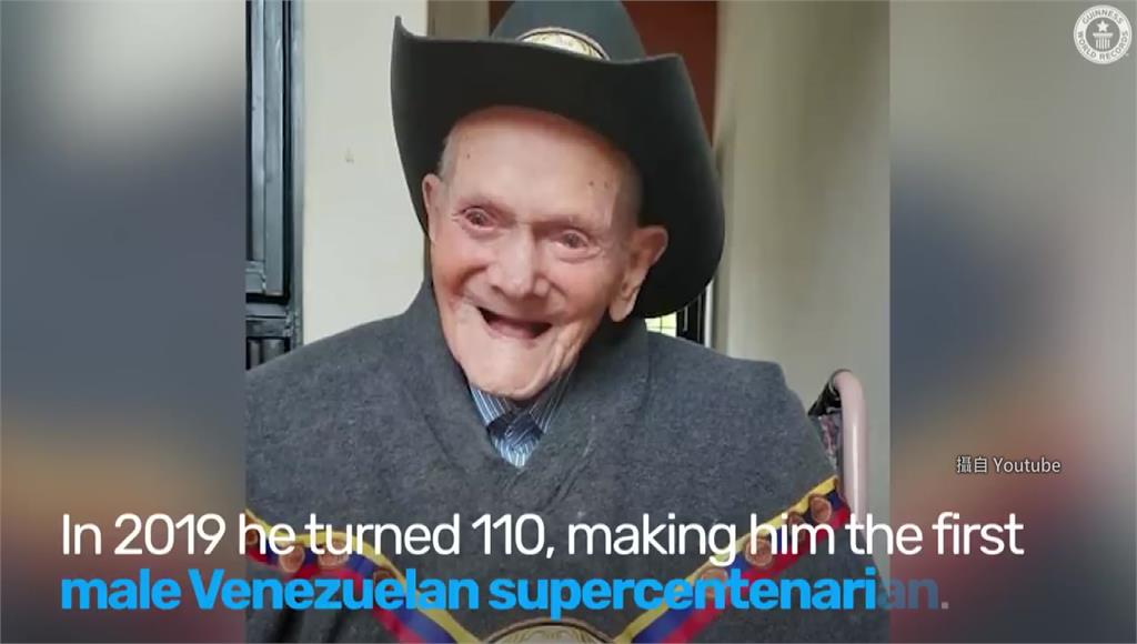 世界最長壽男子114歲辭世。圖／翻攝自YouTube