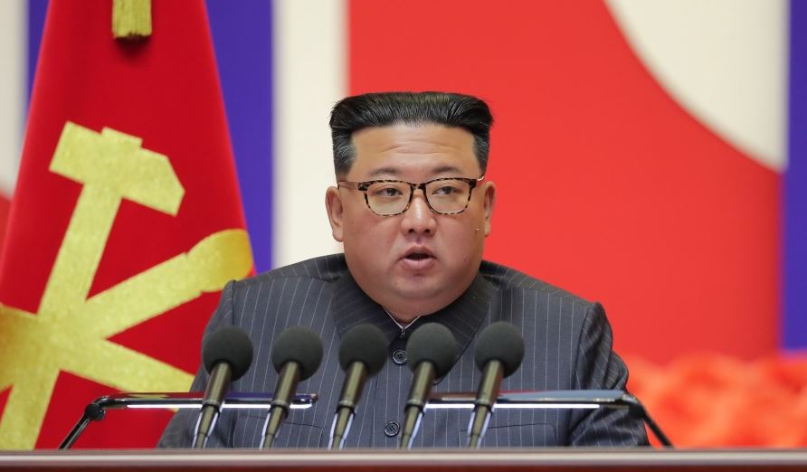 北韓領導人金正恩。圖／翻攝自朝中社