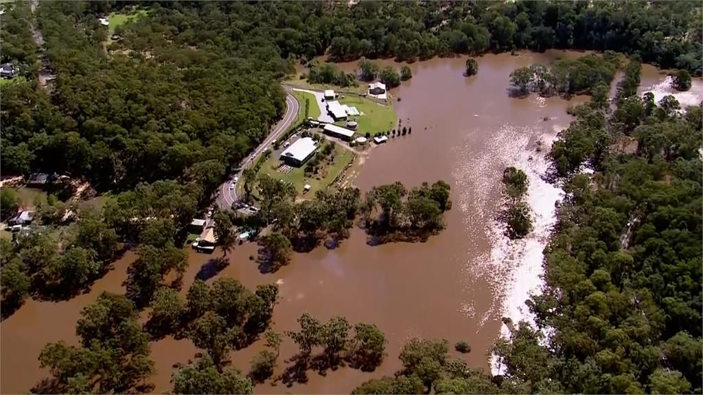 澳洲最近遭遇50年來最大的洪災。圖／翻攝自AP Direct