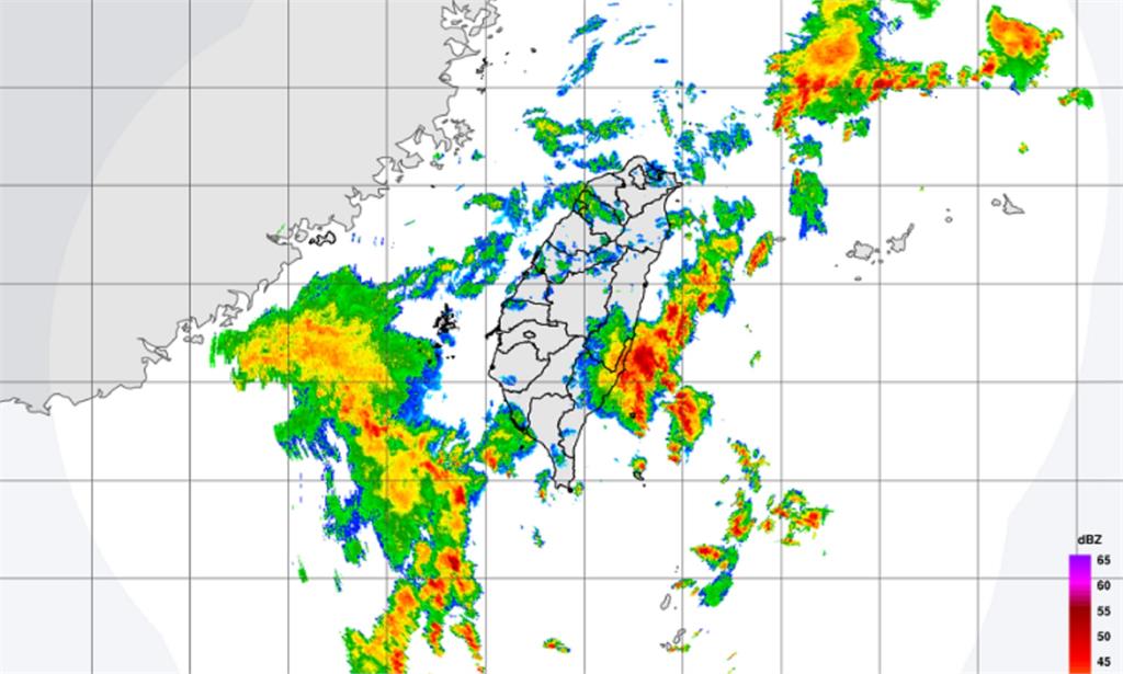 颱風外圍環流影響全台。圖／中央氣象署