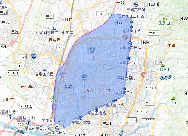 台中30日部分區域，將停水47小時。圖／翻攝自台灣自來水公司官網