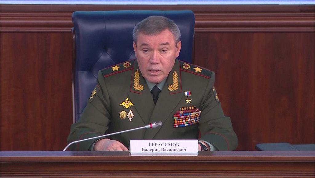 俄羅斯參謀總長吉拉西莫夫接任烏克蘭前線指揮官。圖／路透社、美聯社