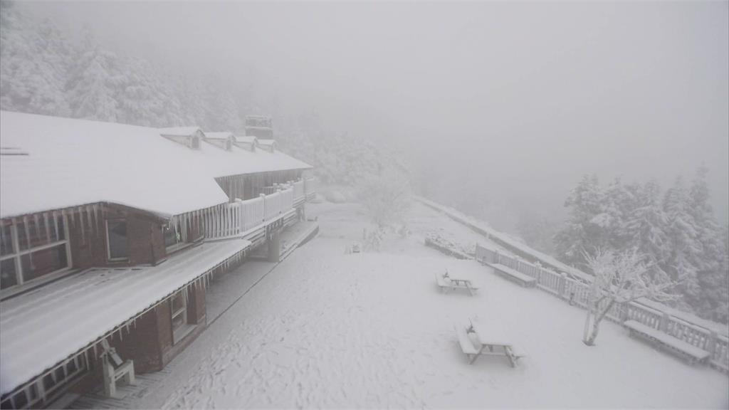 還有雪！ 太平山積雪15cm  宜蘭明池雪景超浪...